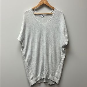 Old Navy Gray Poncho Sweater